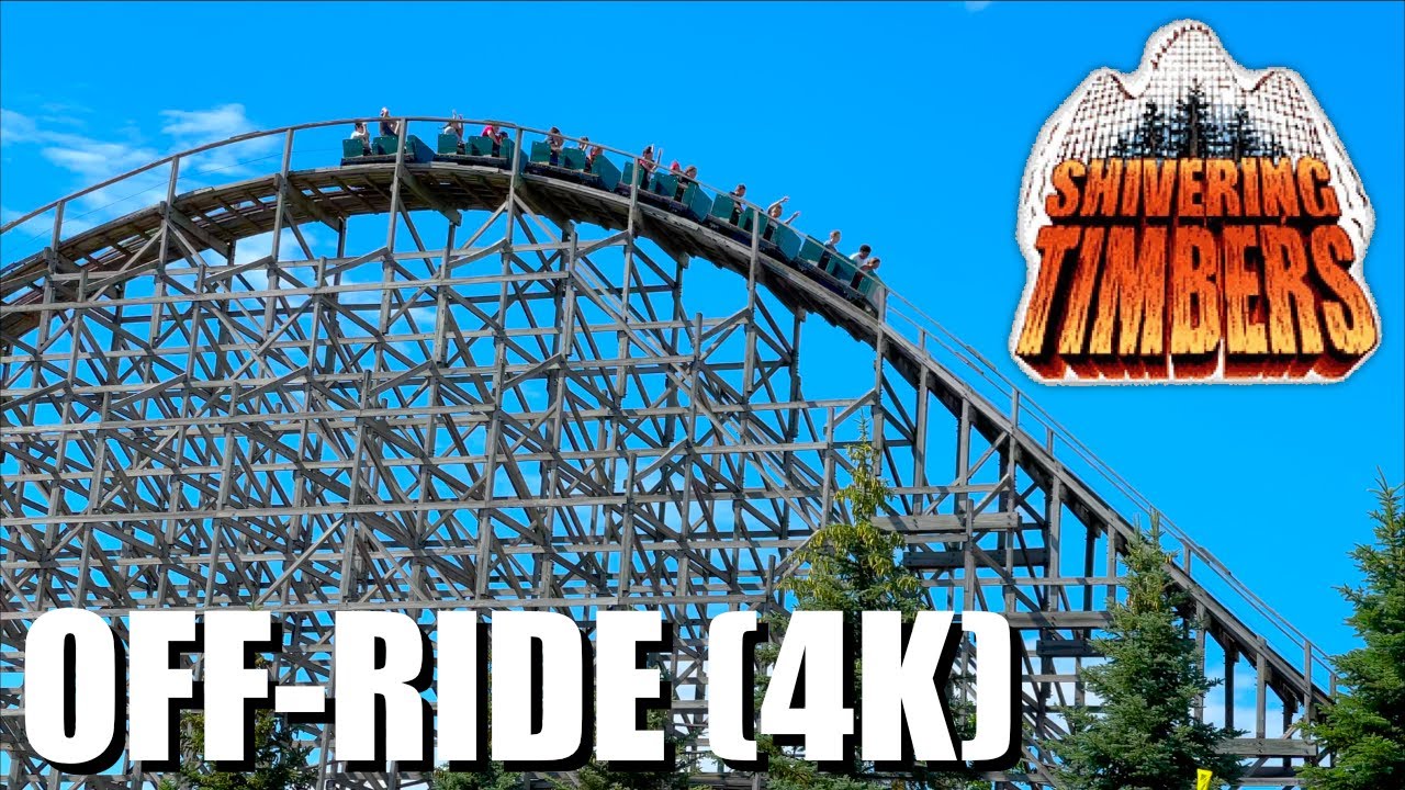 Shivering Timbers Off-Ride 2021 (4K) - Michigan's Adventure - Non Copyright