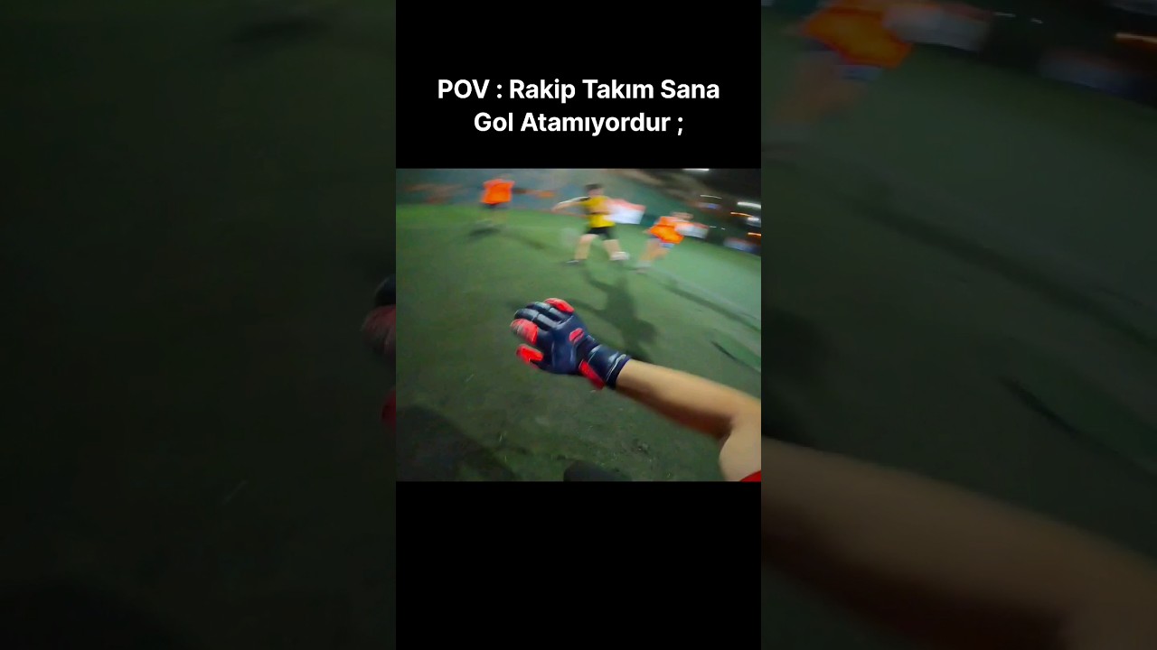 POV : Gol Yememek #futbol #halısaha #kaleci