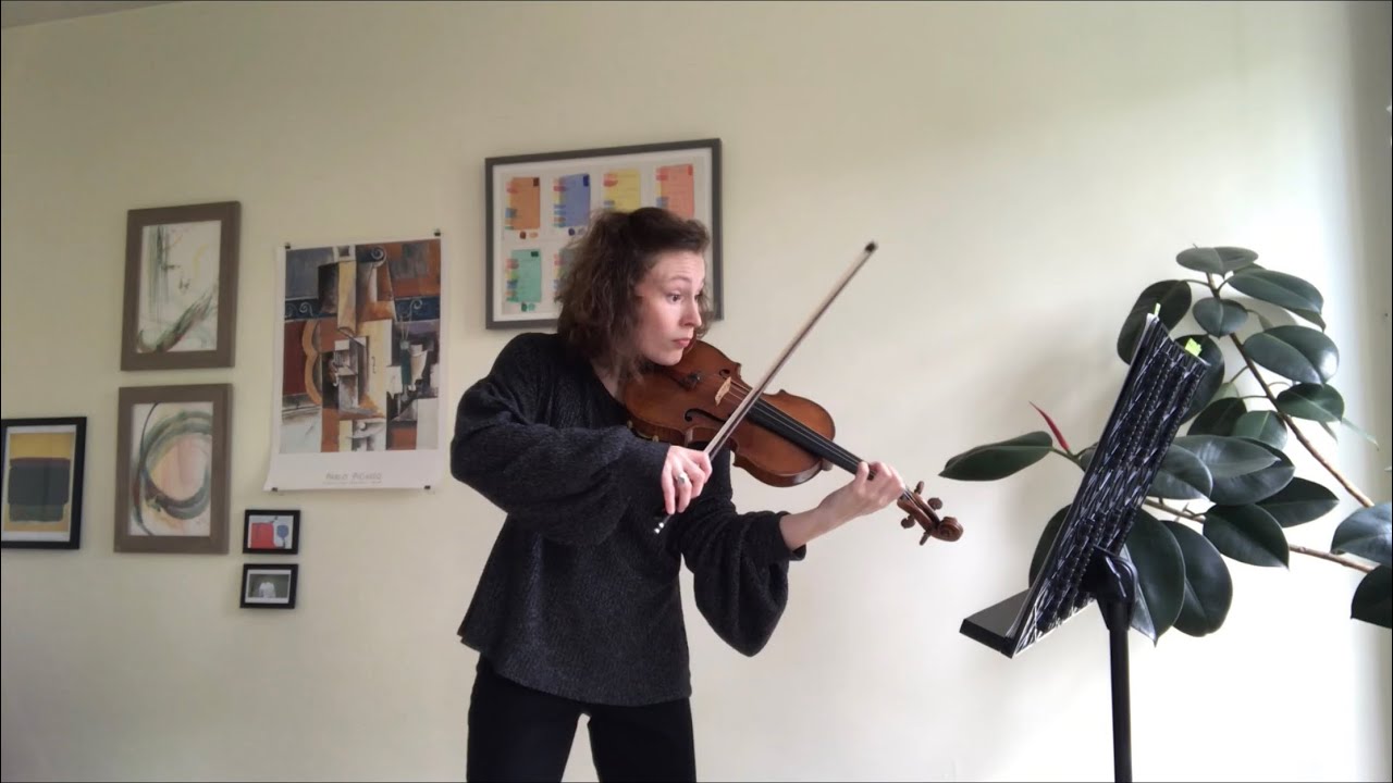 An Excerpt a Day with violinist Audrey Wright: Day 7, Prokofiev Classical Symphony, mvt. 1