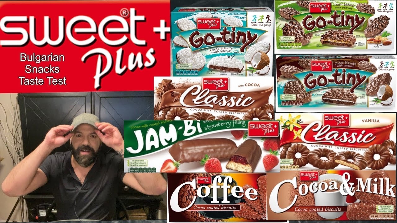 Bulgarian snacks!!! Sweet Plus Taste Test