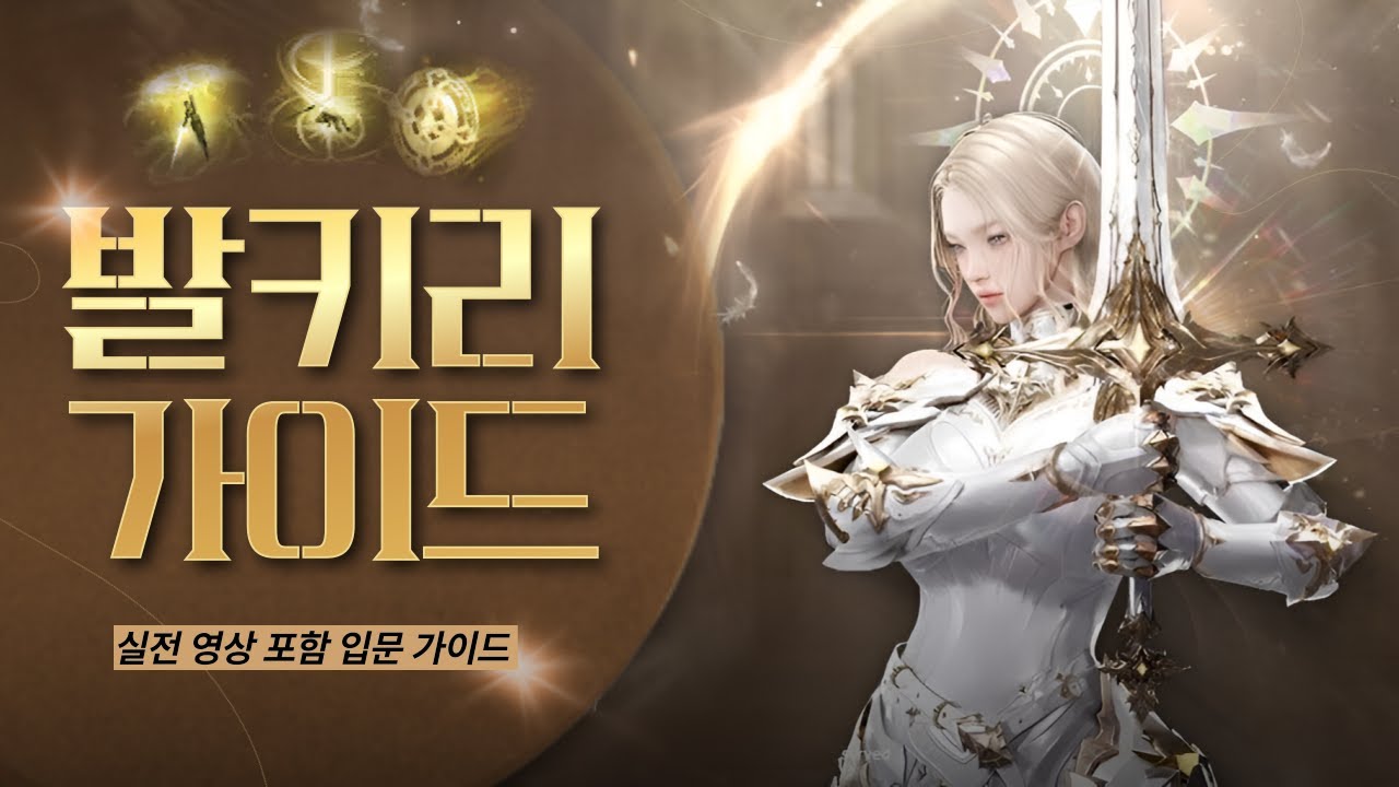 [로스트아크] 실전 영상 포함!! 간단한 발키리 서폿 가이드!