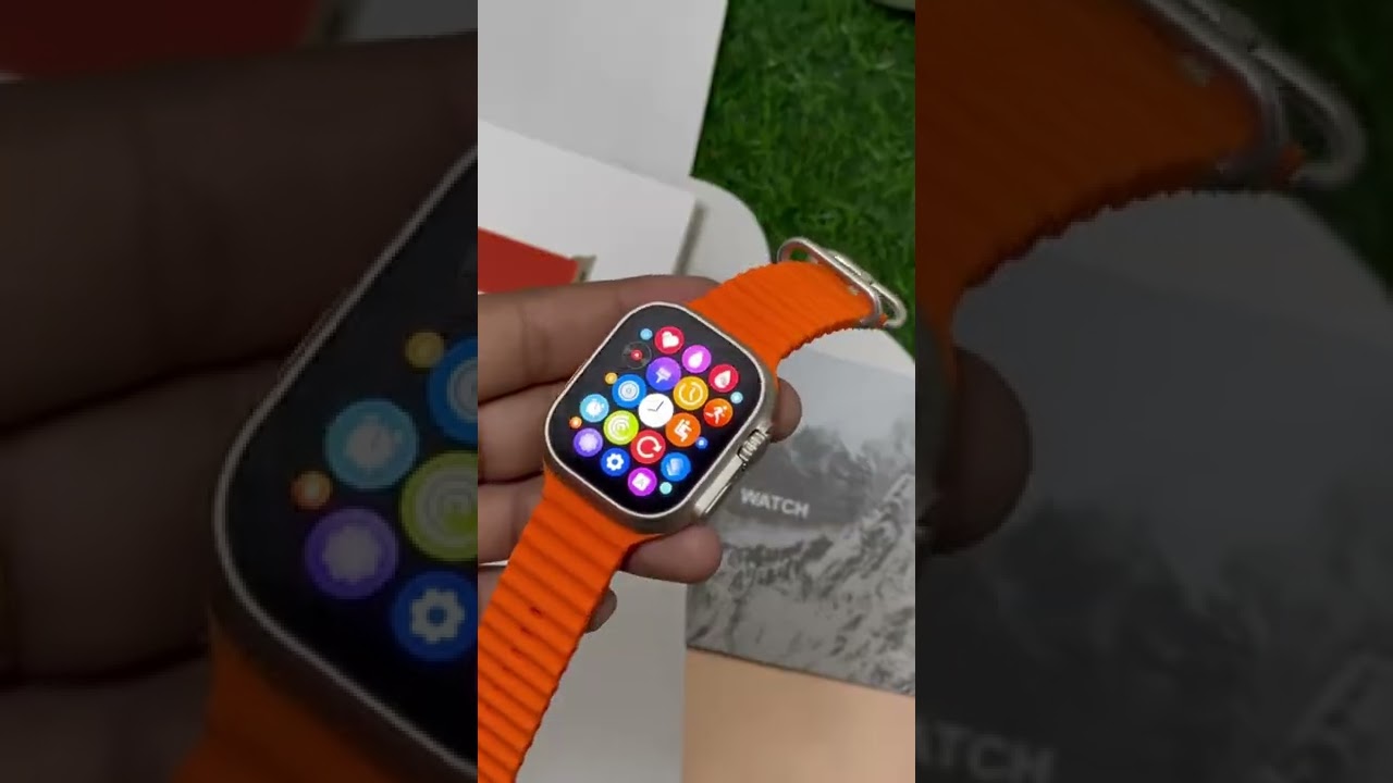 First Time In IndiaApple Series 8 Ultra With Apple logoOriginal Boxes  Awesome Quality 👍
