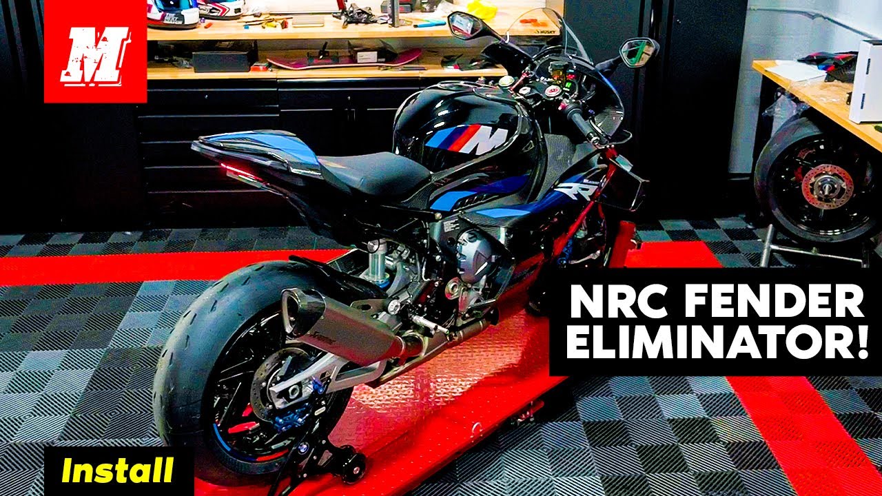 2023 BMW S1000RR/M1000RR NRC Fender Eliminator Kit Installation | Motomillion