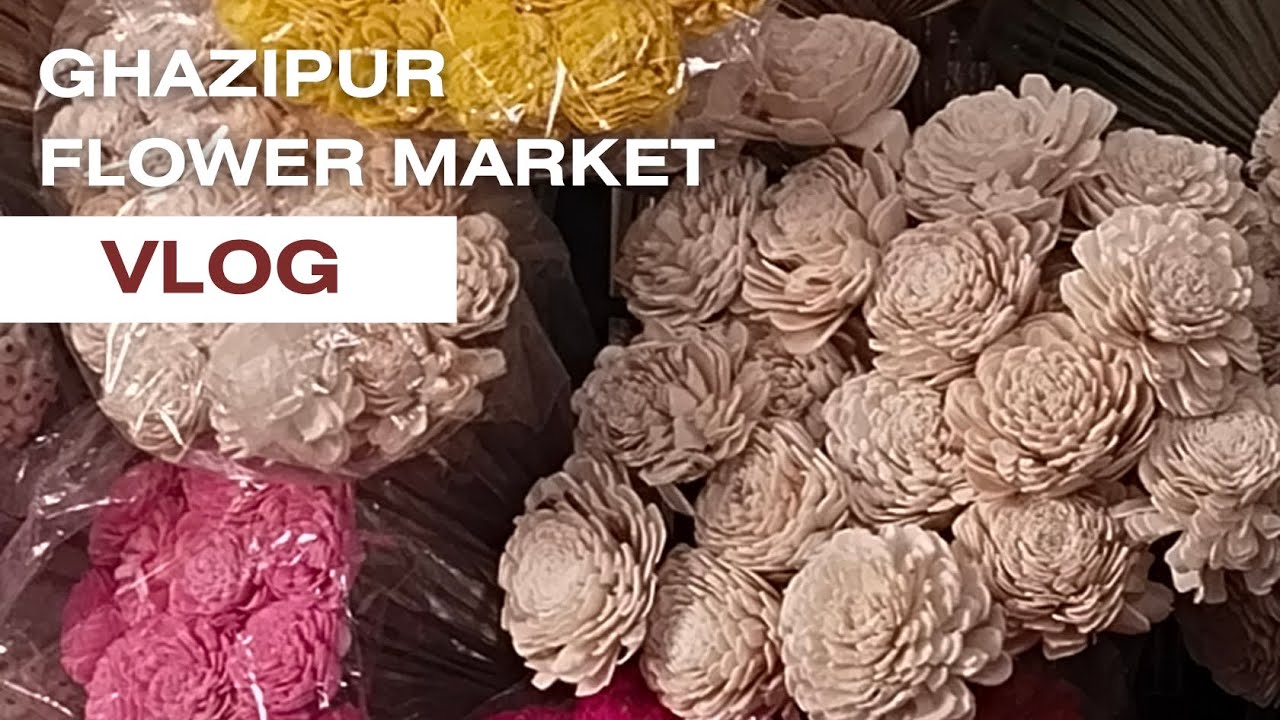 Ghazipur Flower Market Vlog