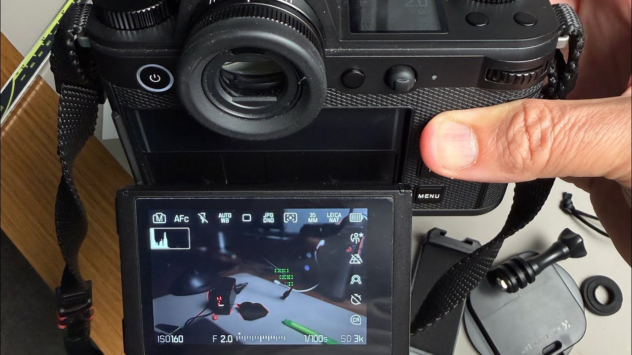 Фотоаппарат Leica SL3 S AF после обновления прошивки Unreal Engine.