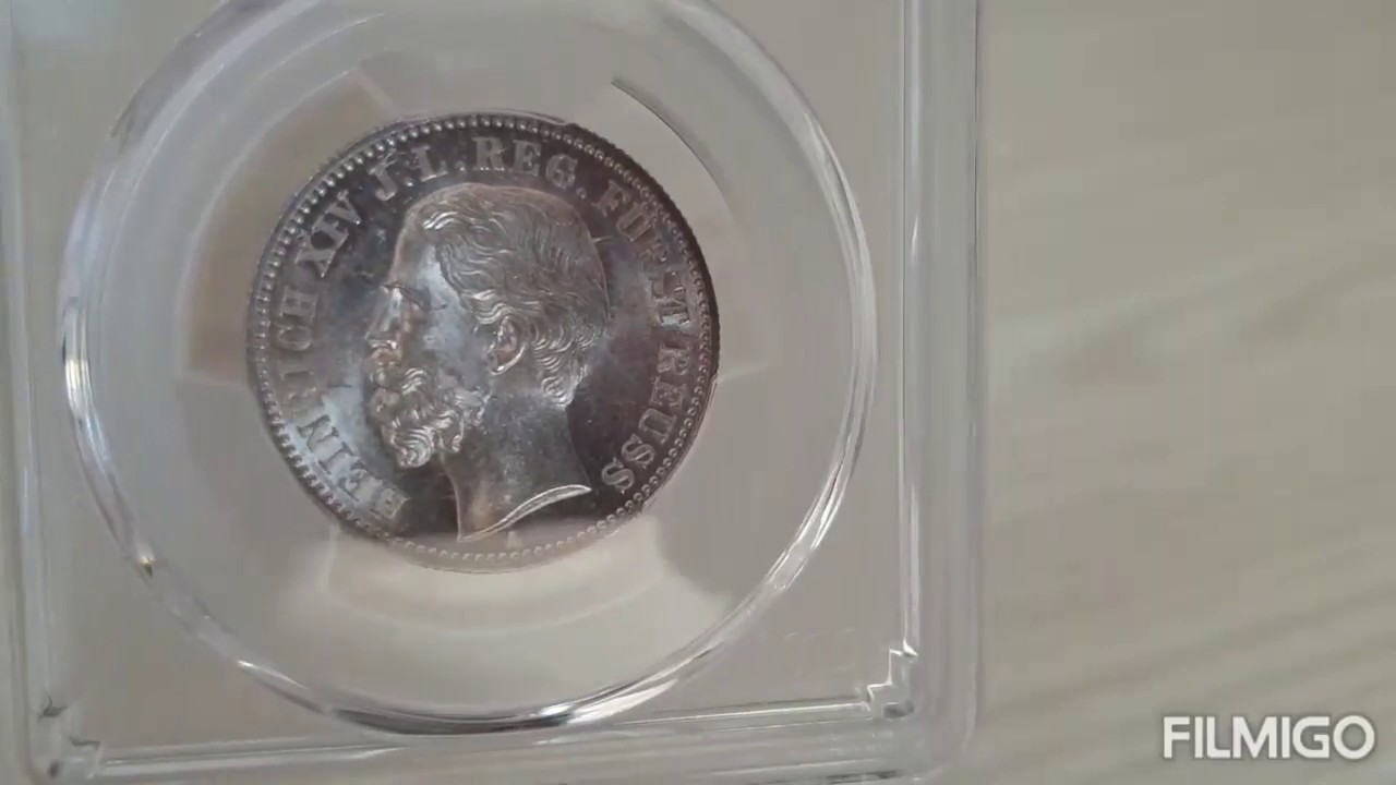 Die seltenen Münzen des deutschen Kaiserreich aus dem Fürstentum Reuss PCGS Grading