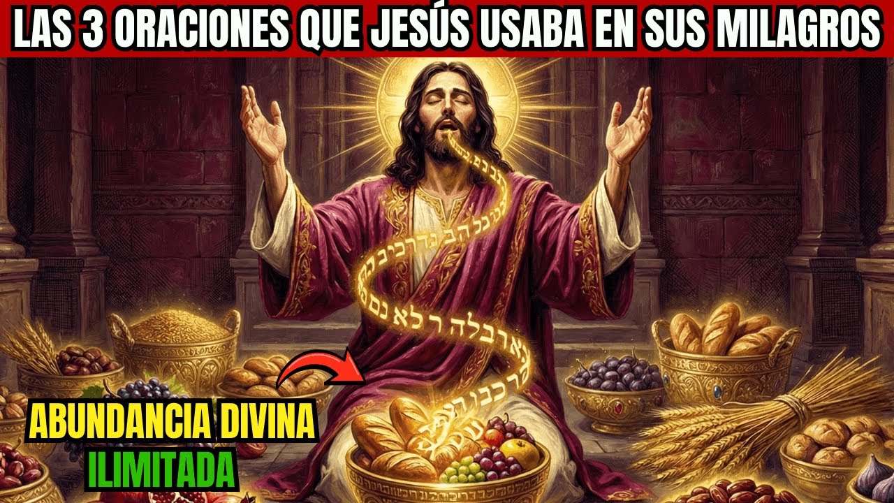 Las 3 Oraciones De Bendición Que Jesús Usó Antes De Los Milagros