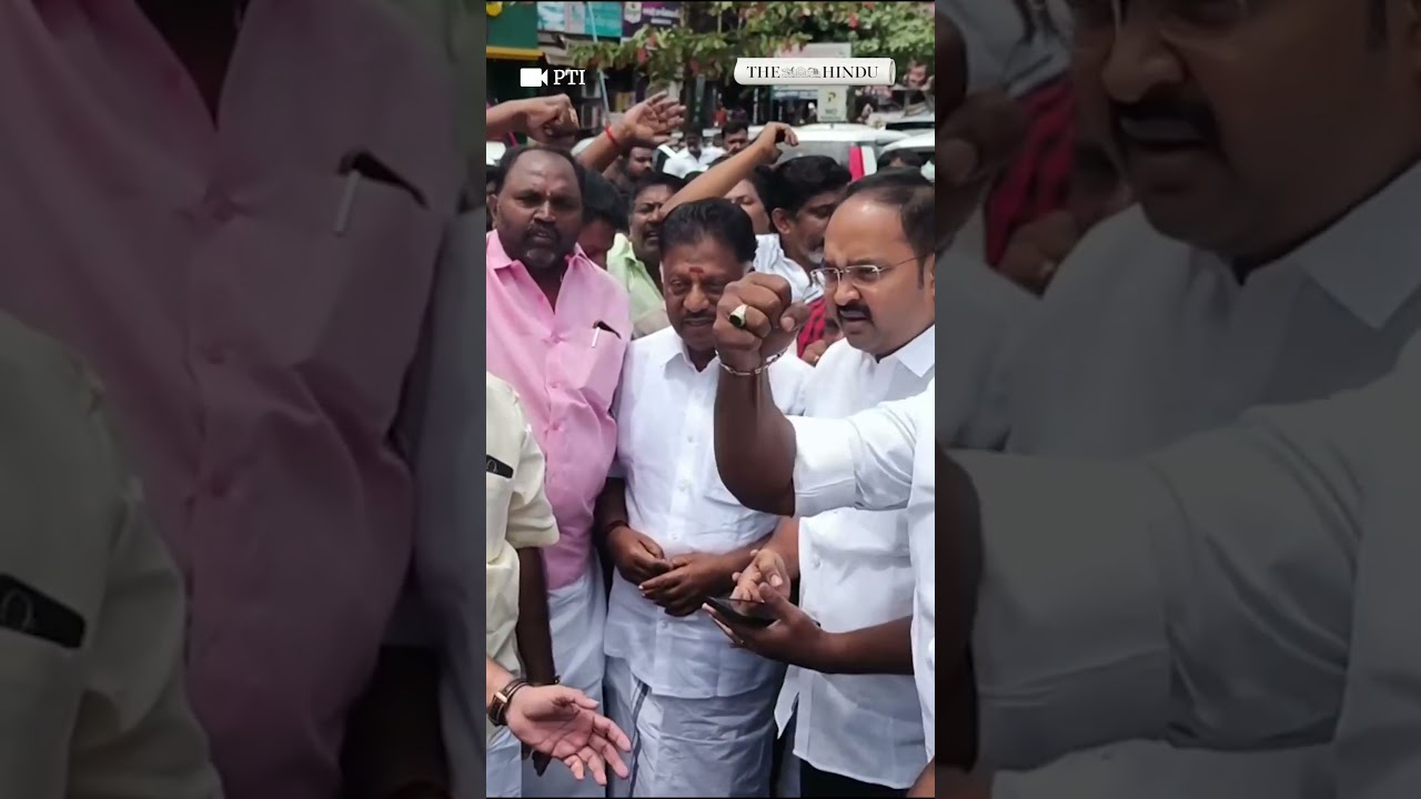 Former TN CM O. Panneerselvam detained for protesting over Udhayanidhi's arrest
