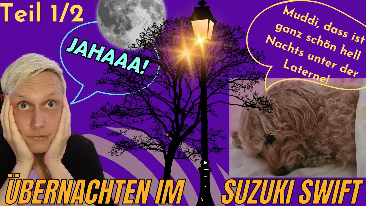 1/2 CHAOS vorprogrammiert! Kurzurlaub im PKW Camper in Bad Liebenwerda. Christin und Oscar on Tour.
