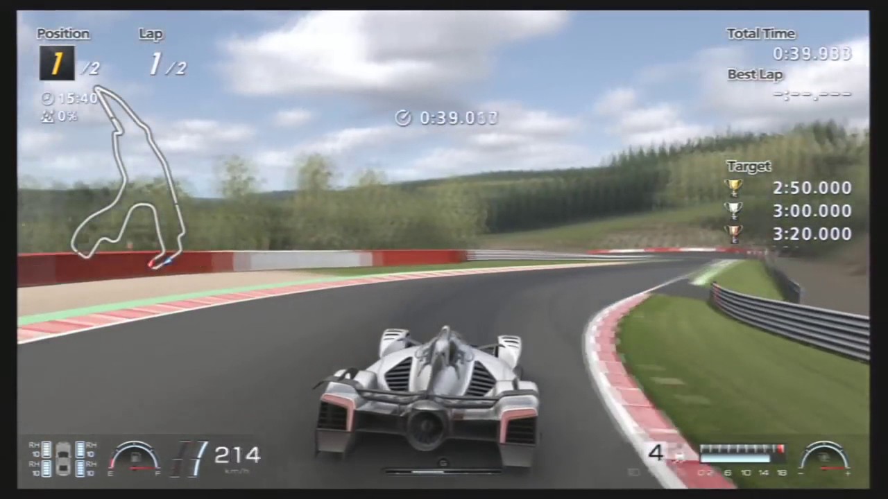 Gran Turismo 6 - Red Bull X2014: Desafio do Sebastian Vettel- Prova de tempo