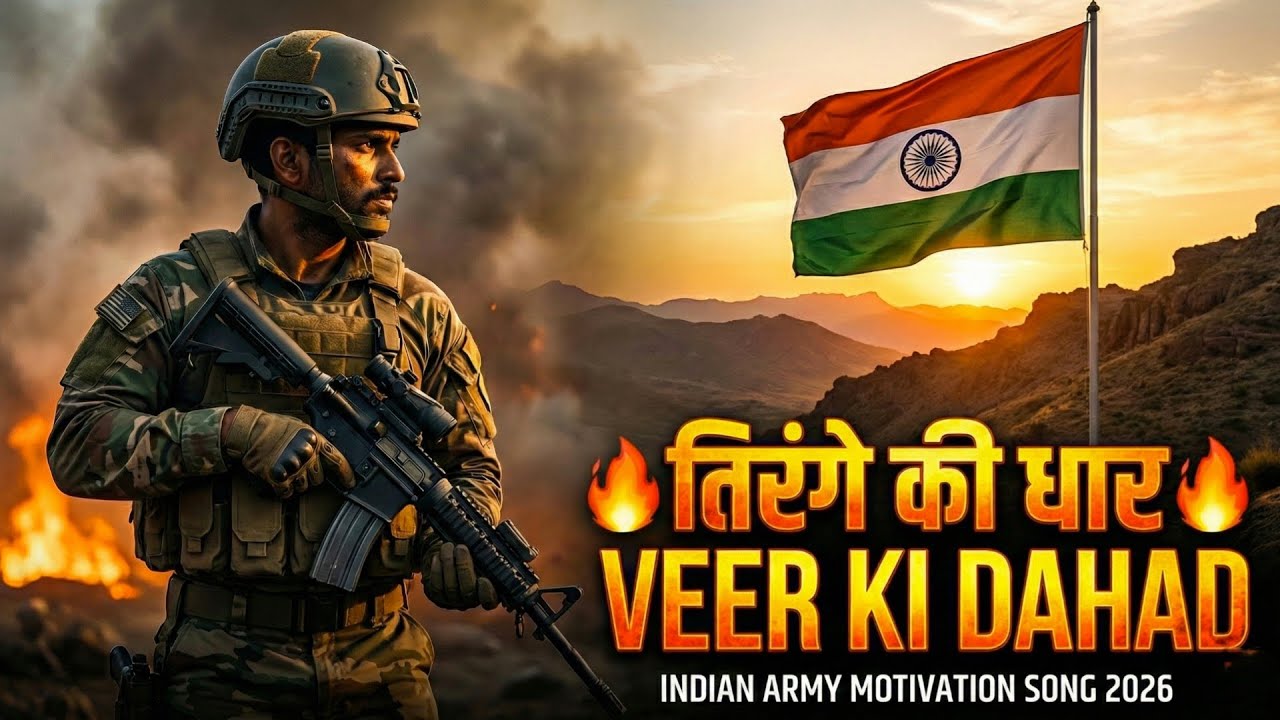 🔥 तिरंगे की धार 🔥 | Veer Ki Dahad | Indian Army Motivation Song 2026