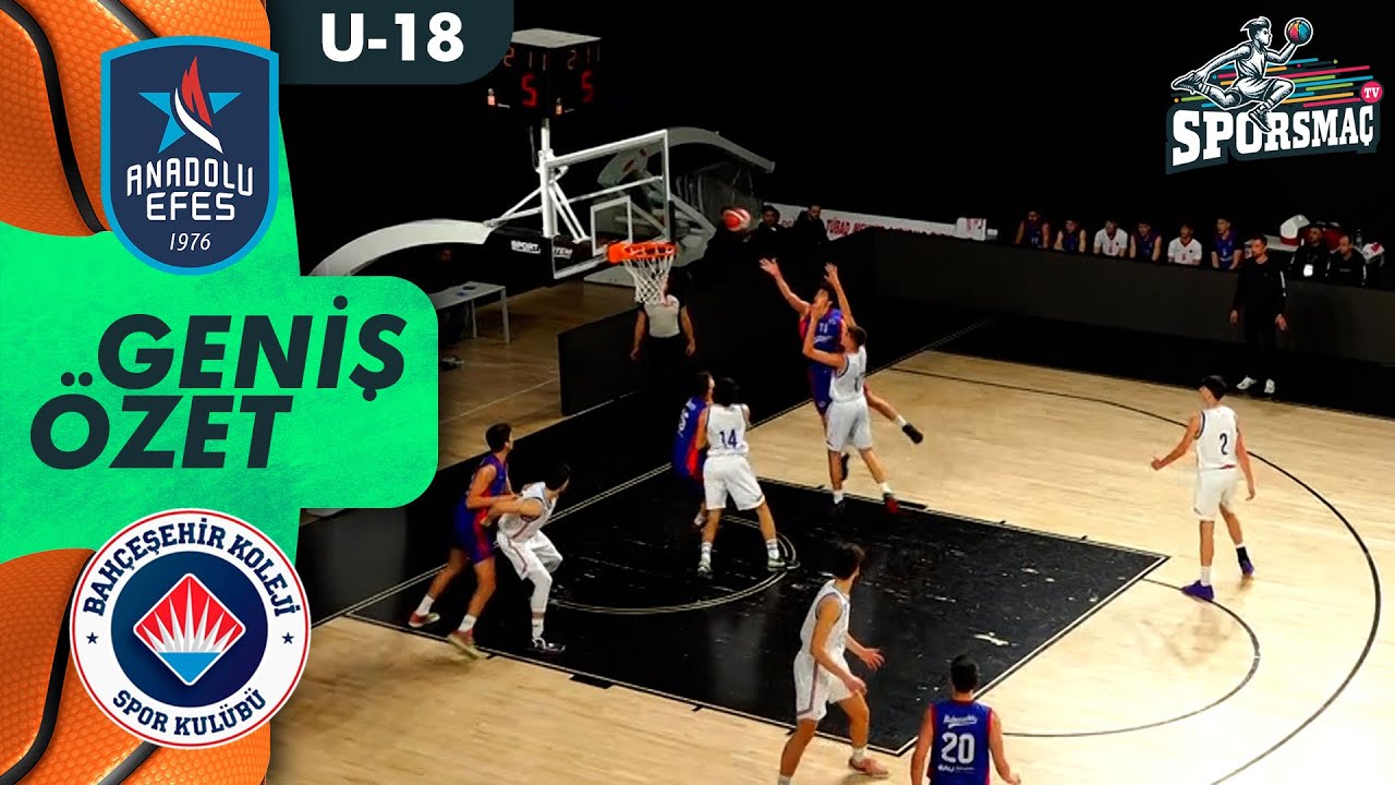 Anadolu Efes - Bahçeşehir Koleji U18 | Geniş Özet (16.11.2024)