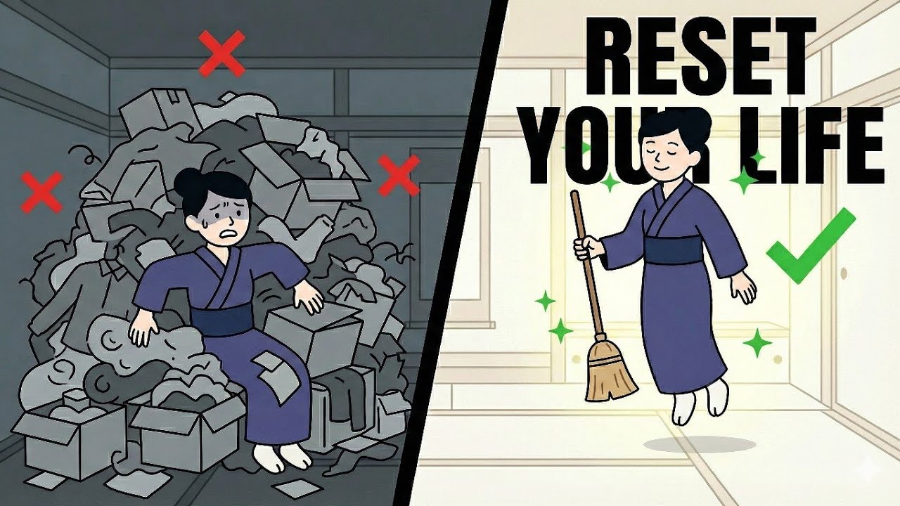 The Japanese Art of the Big Clean (Reset Your Life) Pace