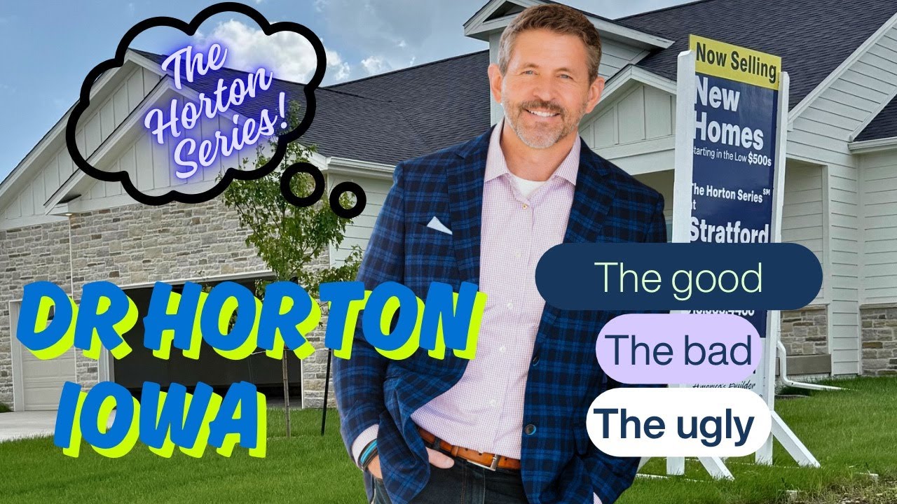 DR Horton Iowa unveils their new Horton series to the market.  I tour it blindly and honestly!