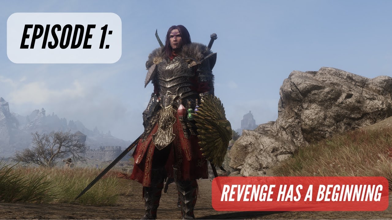 Chill Gameplay - Skyrim Lorerim Ep1 - Revenge has a beginning