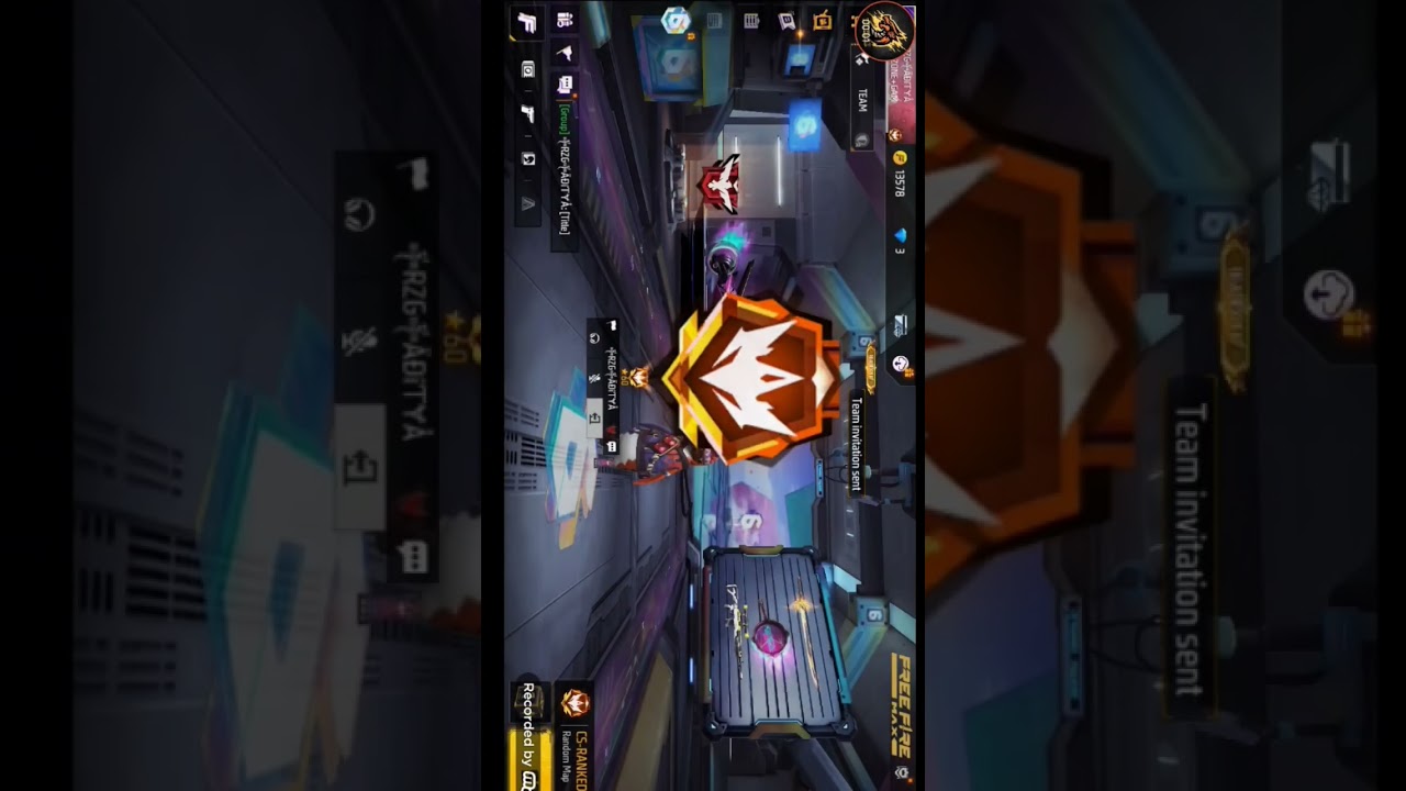 EPIC 😈CHANGE 🔥UP IN (FREE FIRE) #shorts