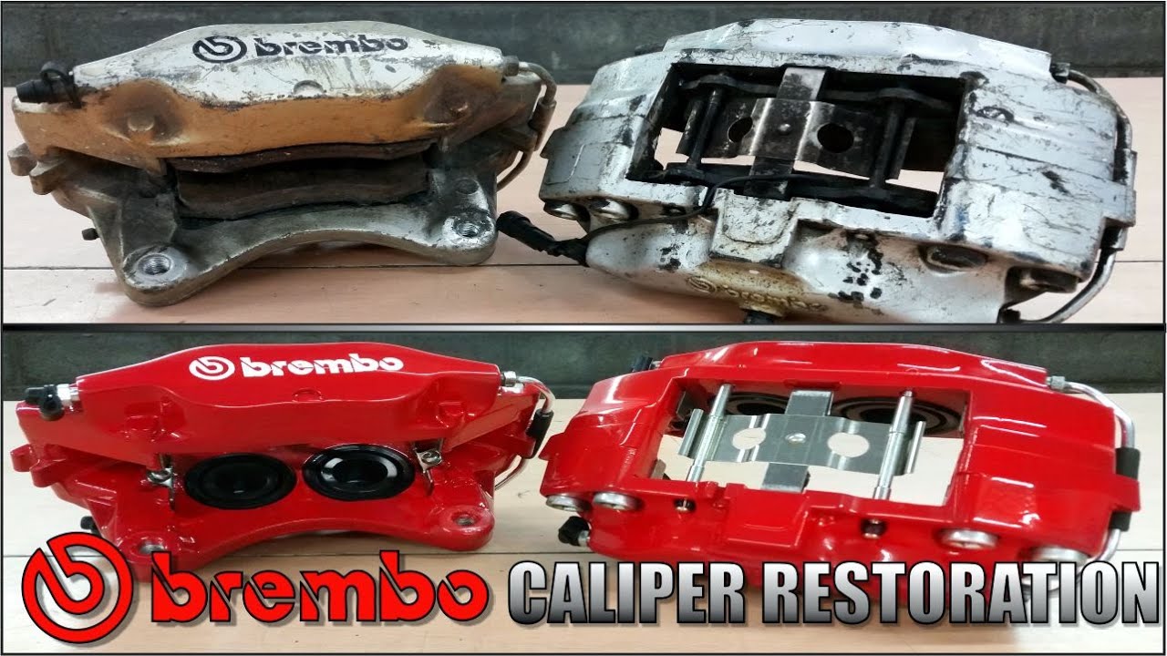 25 Year Old Brembo Brake Caliper Restoration / Rebuild