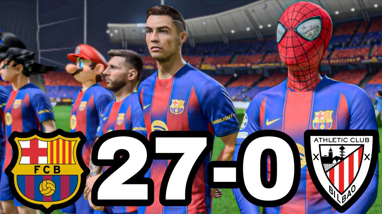 RONALDO MESSI SPIDERMAN NEYMAR ماذا لو حدث رونالدو وميسي وسبايدرمان ونيمار وكل الستارز يلعبون معا