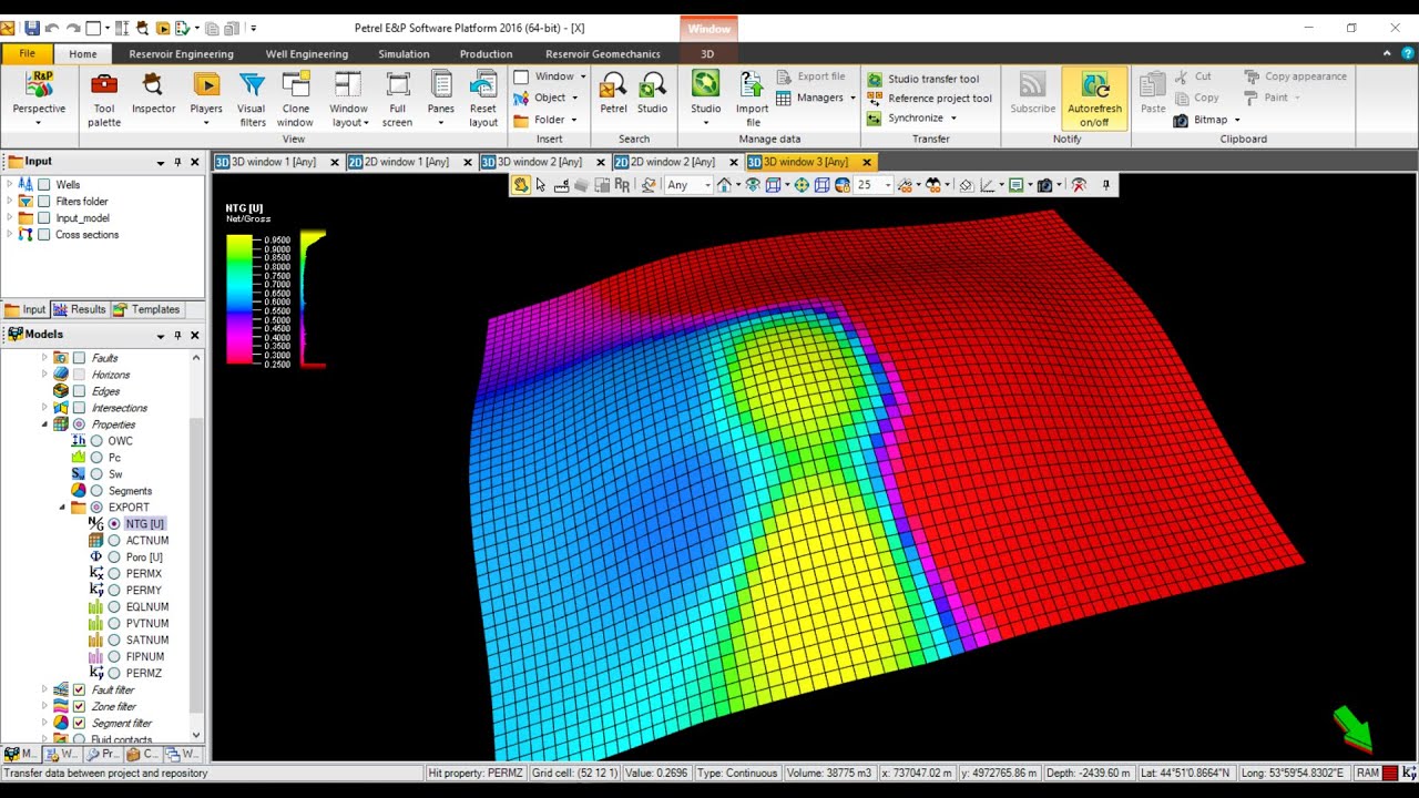 Lesson 3 - Eclipse Blackoil New Simulation Project (Datafile: RUNSPEC & GRID Sections: Part 2)