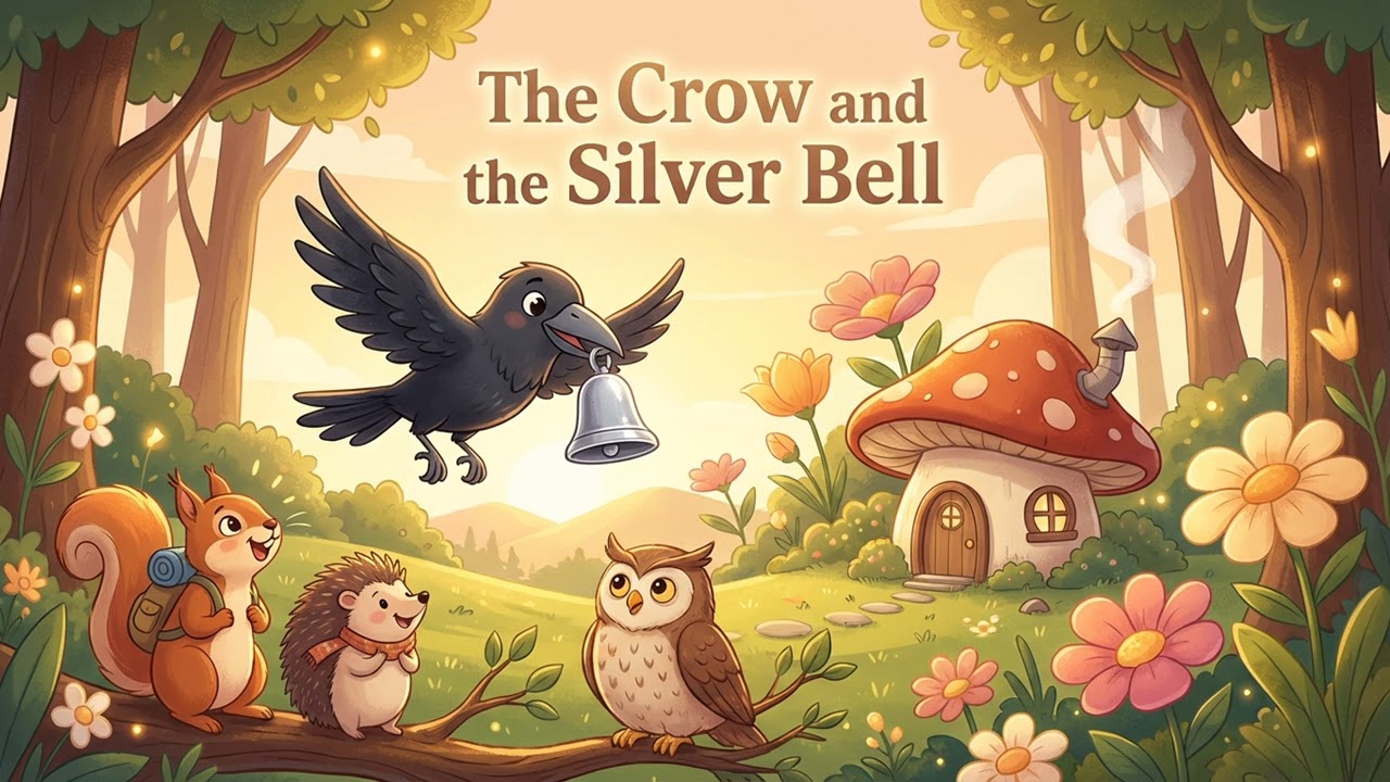 The Crow and the Silver Bell | Sleepy Time Stories