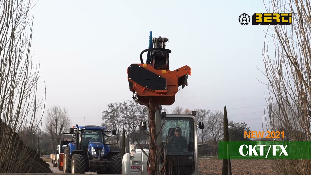 BERTI: CKTFX Decespugliatrice Forestale - Mulching head