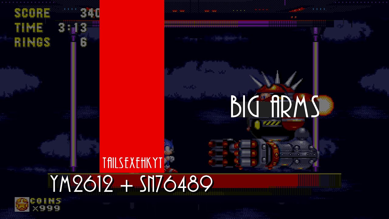 Big Arms - Sonic 3 Sonic 2 Remix [YM2612 + SN76489 Reimagined]