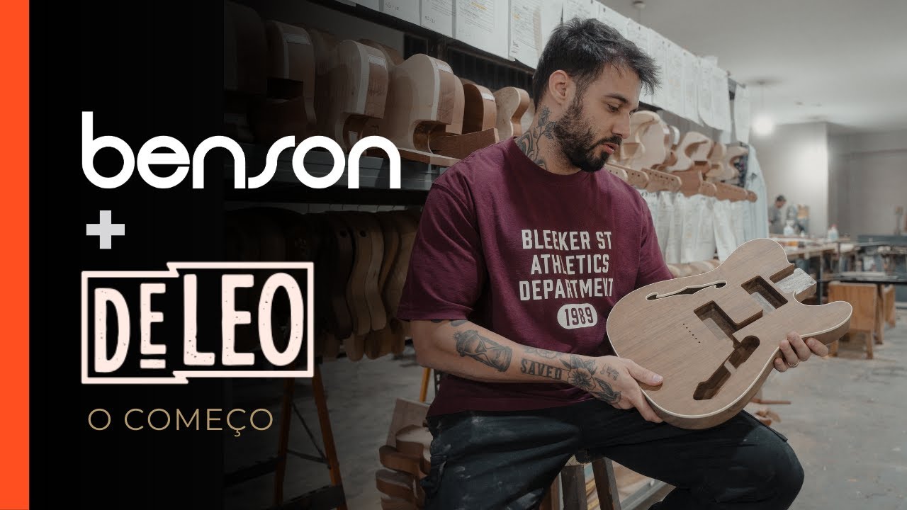 Benson e Deléo - o começo de um sonho para uma nova guitarra