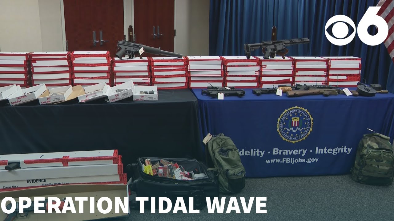 Massive firearms seizure in New York's Capital Region announced by FBI and U.S. Attorney