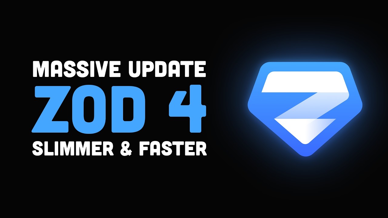 Zod 4 is AMAZING - Here's Everything New (and whats broken!)