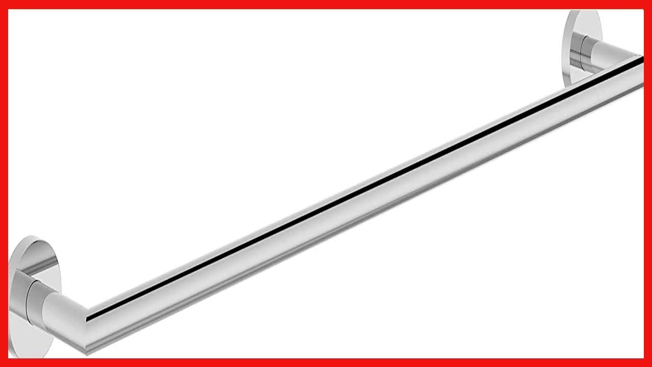 Symmons Identity 24-Inch Polished Chrome Towel Bar: Durable, Spacious, and Stylish
