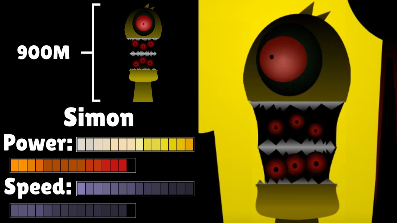 Incredibox Sprunki Phase 14 Characters Power & Size Comparison - NEW UPDATE | NEW MOD!