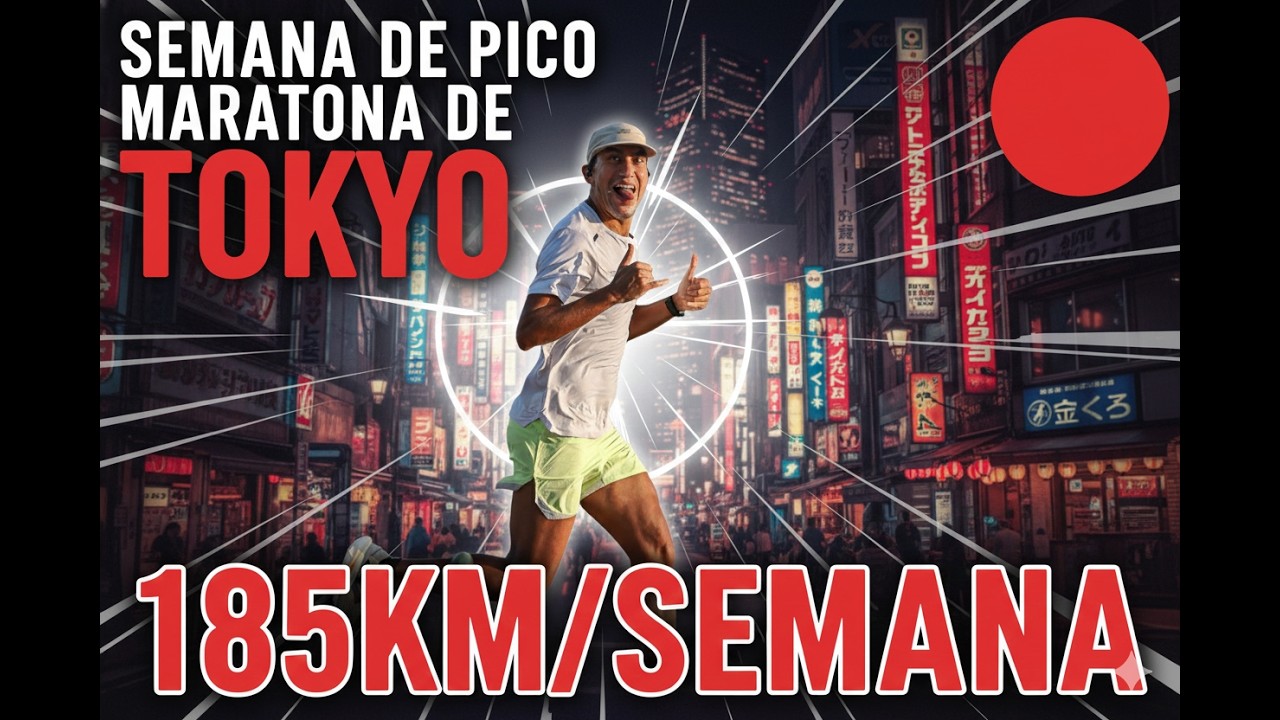 185km na Semana de Pico: Preparação Final para a Maratona de Tokyo