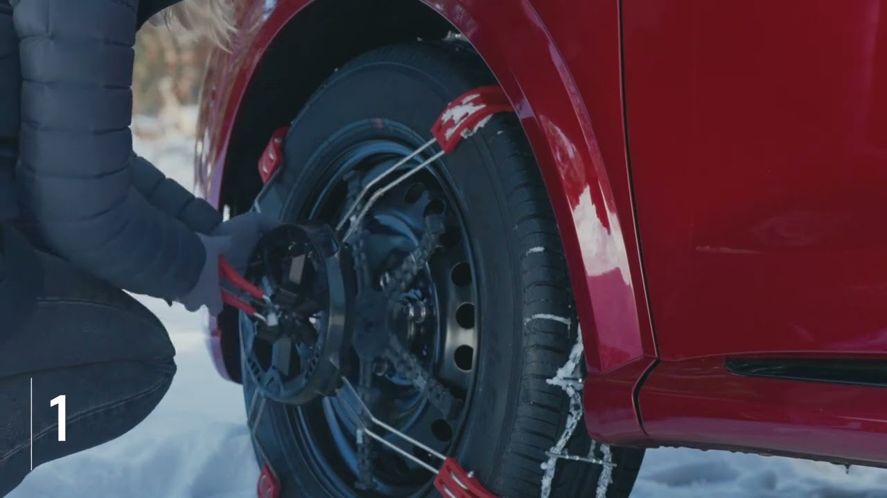 MONTAGE CHA&Icirc;NES &Agrave; NEIGE SPIDER GRIP - POLAIRE