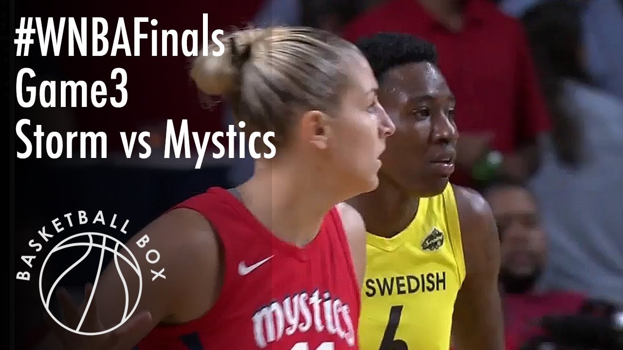 [WNBA Finals Game 3] Seattle Storm vs Washington Mystics, Full Game Highlights, September 12, 2018