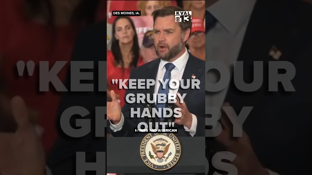 JD Vance joins Iowa GOP candidates at Council Bluffs campaign rally