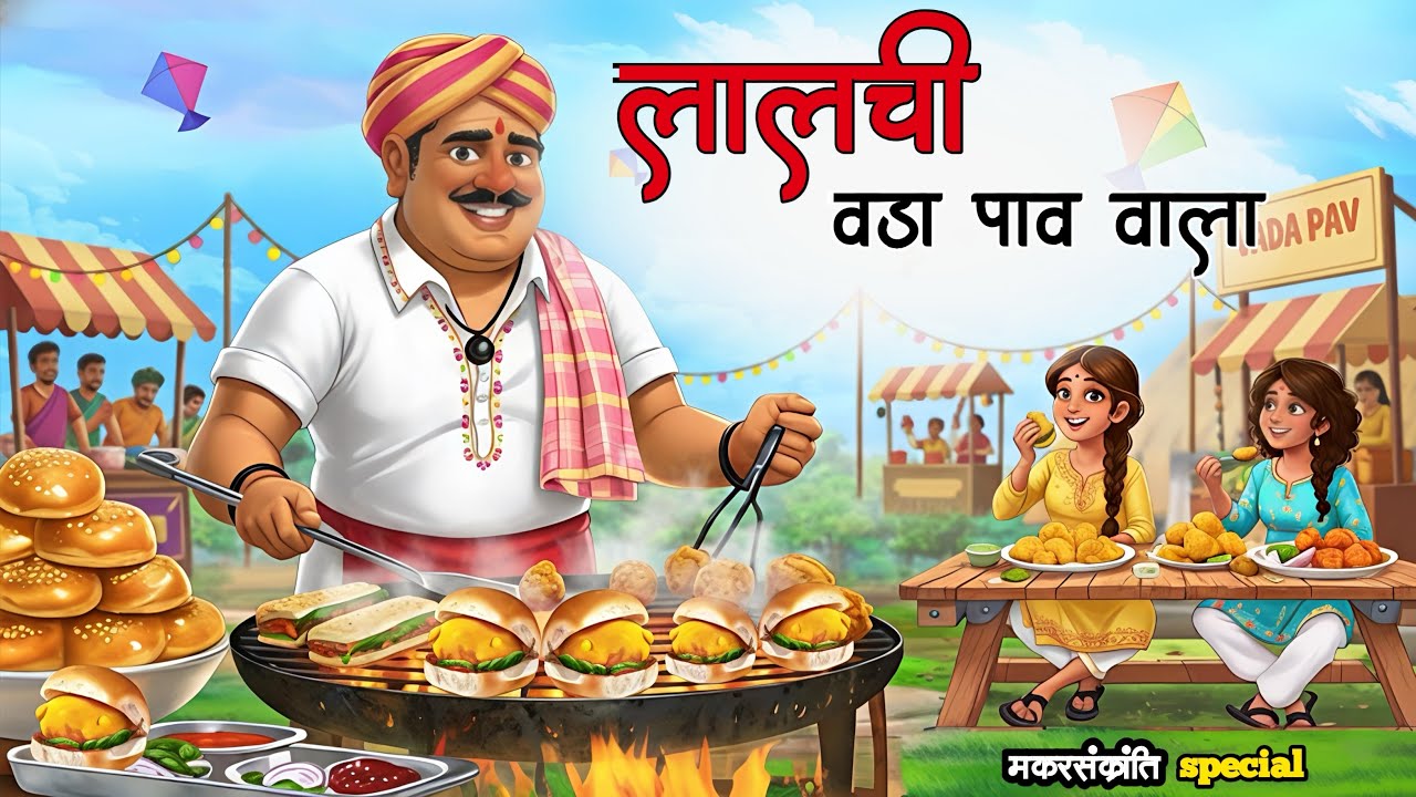 मकर संक्रांति मेला और मुंबई वड़ा पाव | एक प्रेरणादायक कहानी | Makar Sankranti Special | Hindi Kahani