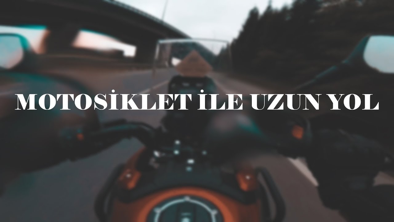 Motosiklet ile Uzun Yol Yapmak | Dikkat Edilmesi Gerekenler | MotoVlog
