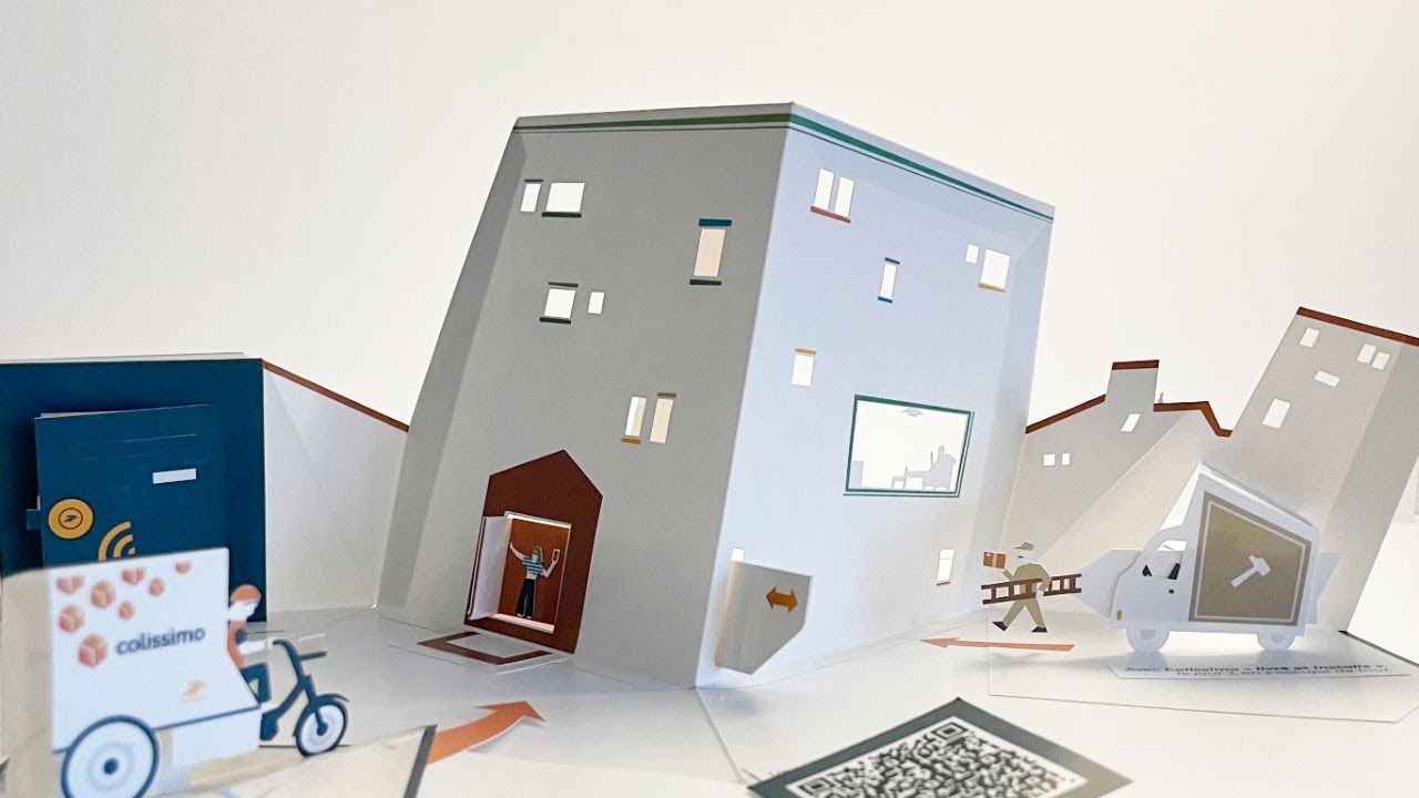 Colissimo Art Pop-up Book