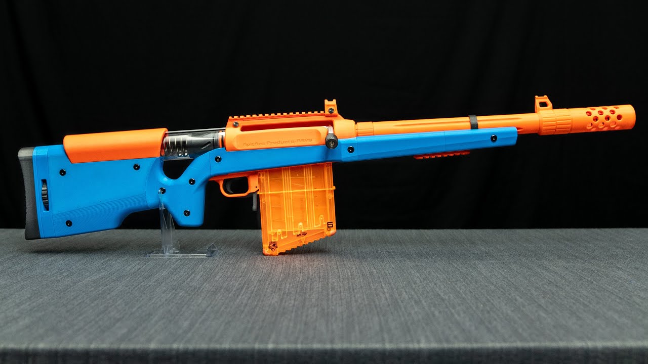 Mega Sniper Rifle | Ranger Series | 3D Printed BEAST | YO, CHECK THIS OUT!