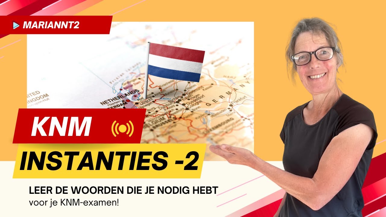 KNM-instanties (2): 20 nieuwe woorden voor je KNM-examen.