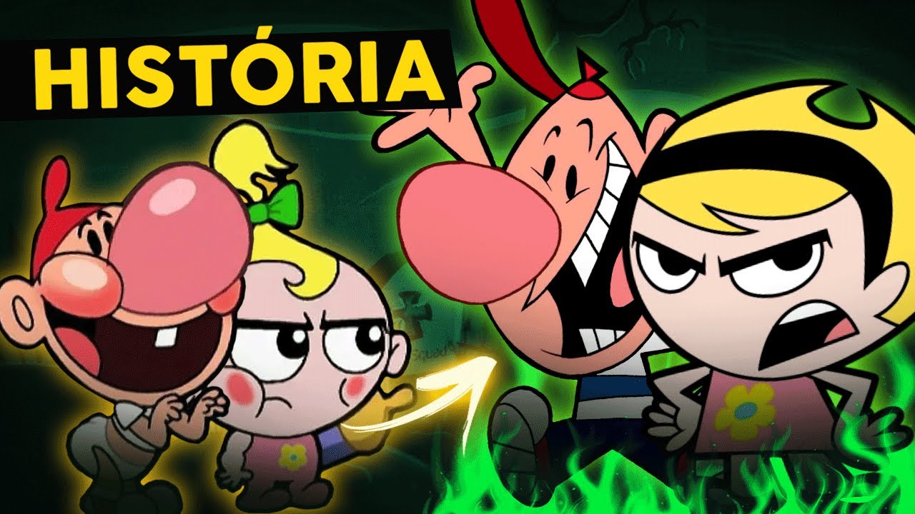 A História COMPLETA || As Terríveis Aventuras de Billy & Mandy