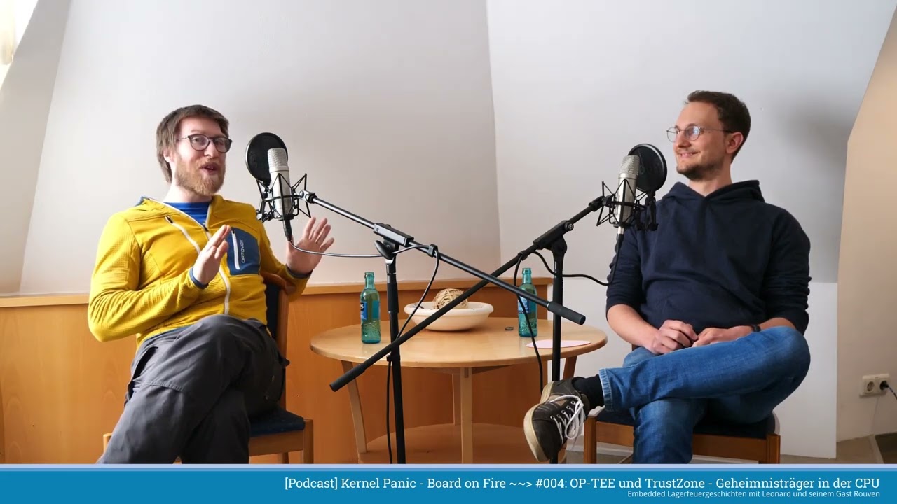 [Podcast] Kernel Panic - Board on Fire: #004: OP-TEE und TrustZone - Geheimnisträger in der CPU [DE]