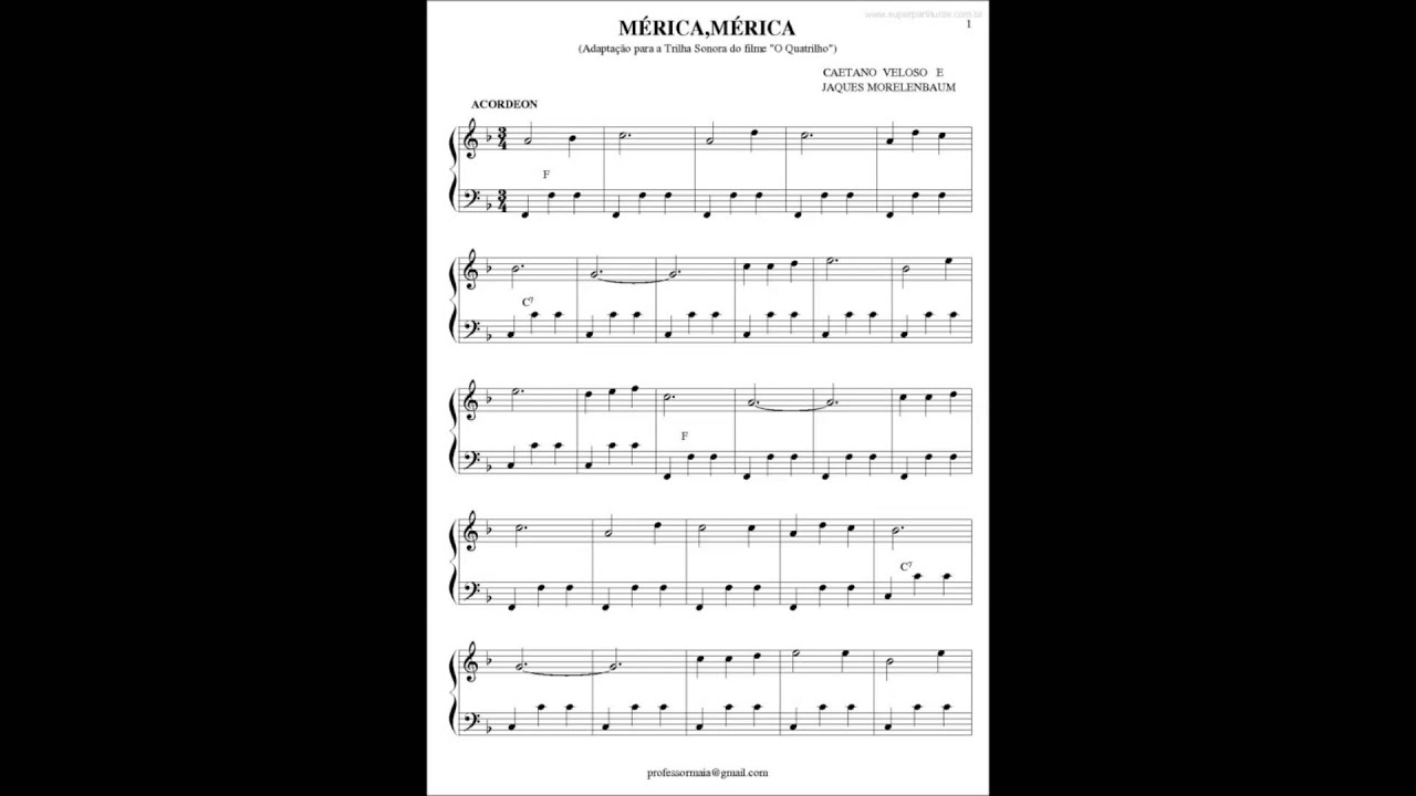 Merica, Merica  -----  Caetano Veloso