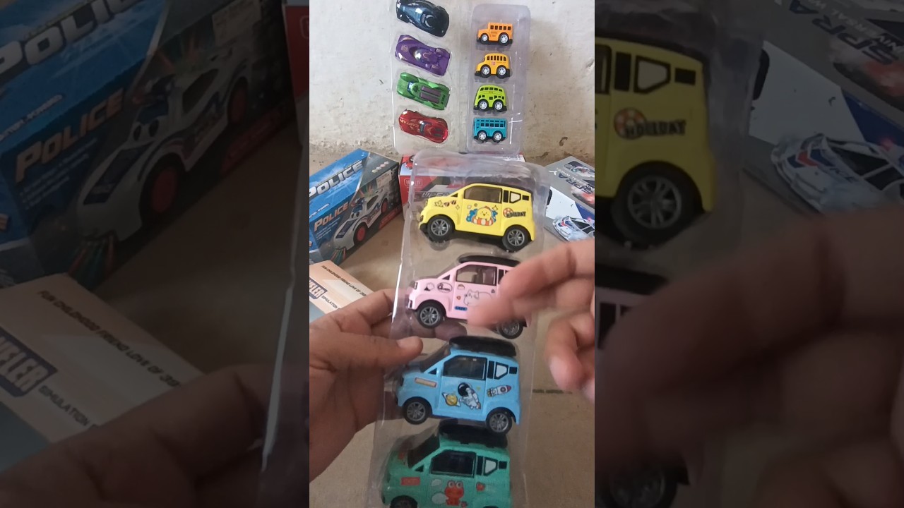 ASMR Unboxing and Testing Tayo Cars, Nana, Gani, Rogi, Lani ASMR No Talking #automobile #toys #asmr