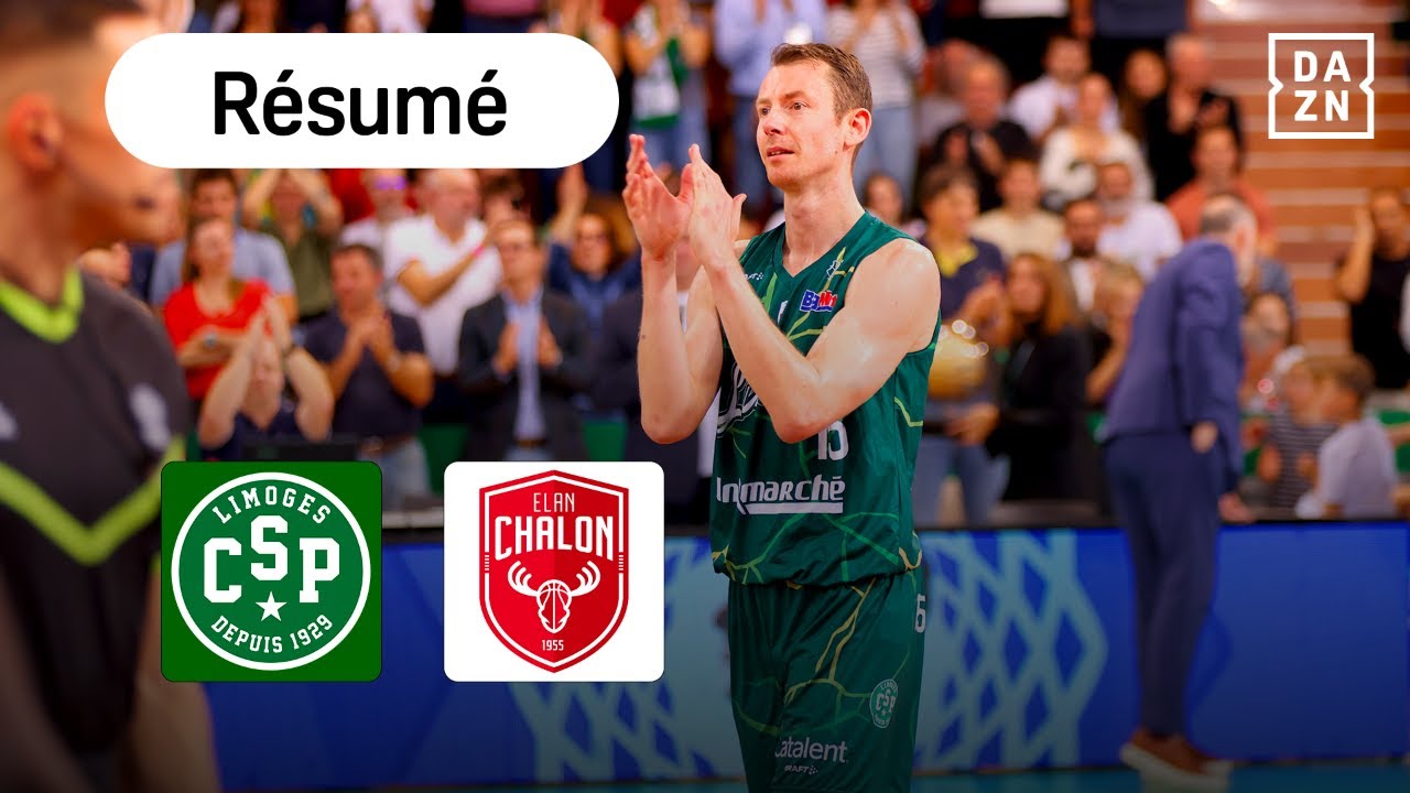 Le résumé de Limoges vs. Chalon/Sâone | J7 Betclic Élite