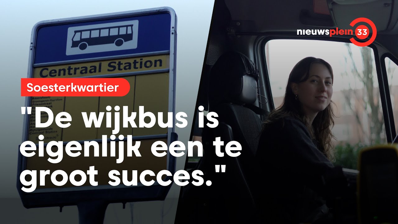 Een rondje in de buurtbus in het Soesterkwartier