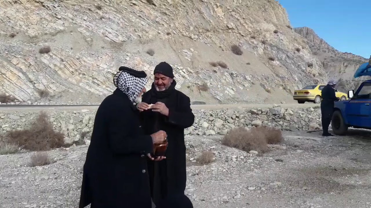 مشايه الإمام الرضا ع موكب أنصار الولايه 2019 مدينه ايلام  جمال السير بين الجبال