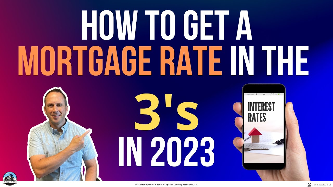 A Mortgage Rate in the 3's in 2023????