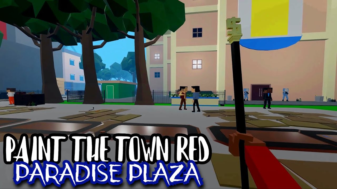 Paradise Plaza • Paint the Town Red