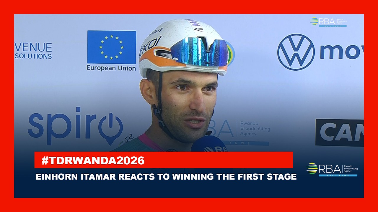 I’m really happy. I really enjoy every moment here - Einhorm Itamar on his #TdRwanda2026 win